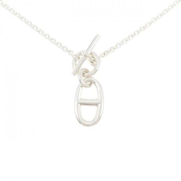 Hermes Chaine d'Ancre 925 Silver Necklace